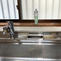 キッチン水栓の取替施工事例です。浜松市中央区の水廻りリフォームのアイ・アール・オー株式会社